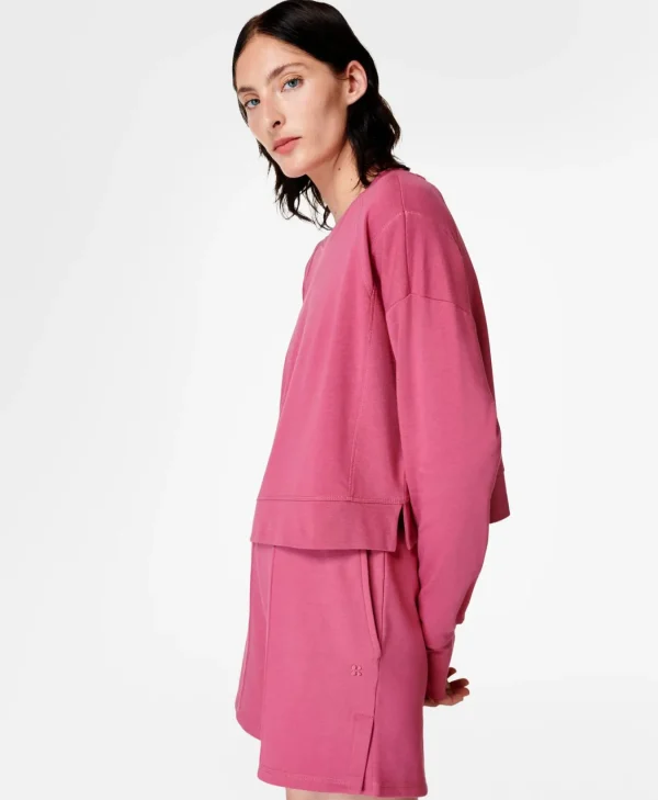 Sweaty Betty After Class Crop Sweatshirt