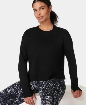 Sweaty Betty After Class Crop Sweatshirt