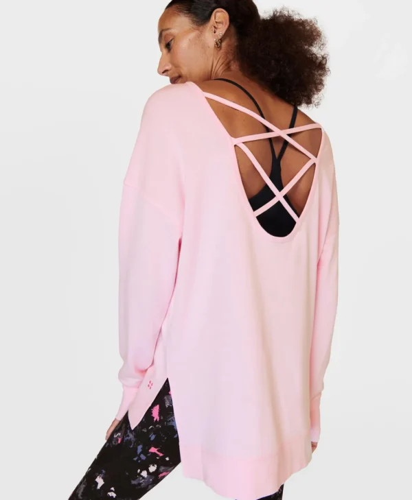 Sweaty Betty After Class Cross Back Sweatshirt