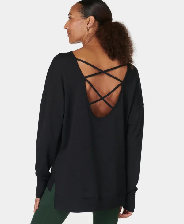 Sweaty Betty After Class Cross Back Sweatshirt