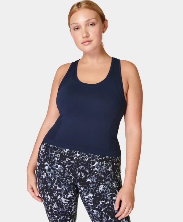 Sweaty Betty Athlete Crop Seamless Gym Tank