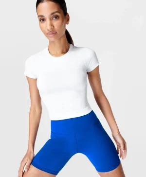 Sweaty Betty Athlete Crop Seamless Workout Tee