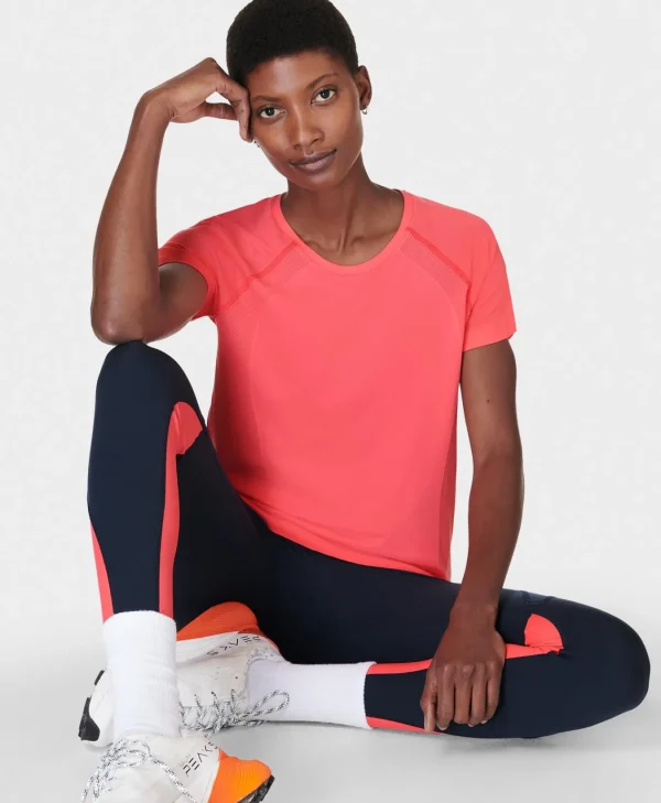 Sweaty Betty Athlete Seamless Featherweight Tee