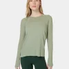 Sweaty Betty Athlete Seamless Featherweight Long Sleeve Tee