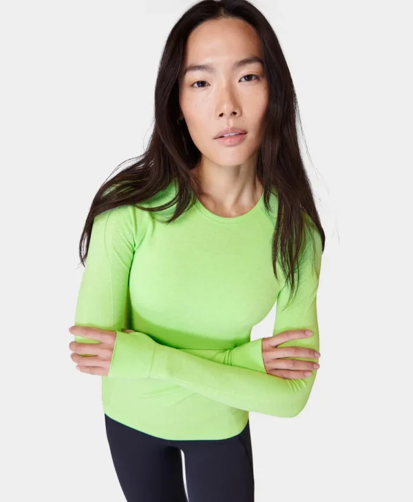 Sweaty Betty Athlete Seamless Workout Long Sleeve Top