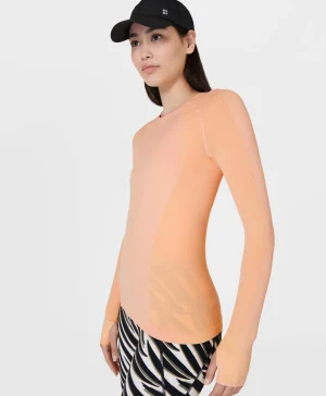 Sweaty Betty Athlete Seamless Workout Long Sleeve Top