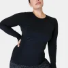 Sweaty Betty Athlete Seamless Workout Long Sleeve Top