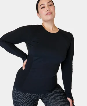 Sweaty Betty Athlete Seamless Workout Long Sleeve Top