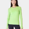 Sweaty Betty Athlete Seamless Workout Long Sleeve Top