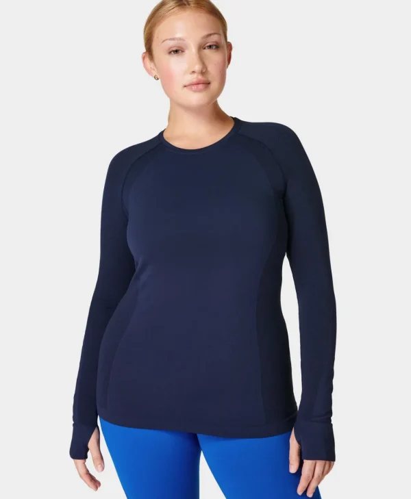 Sweaty Betty Athlete Seamless Workout Long Sleeve Top