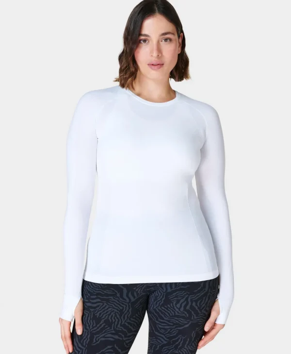 Sweaty Betty Athlete Seamless Workout Long Sleeve Top