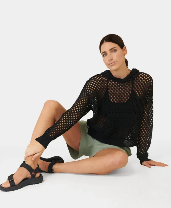 Sweaty Betty Beachside Crochet Hoody