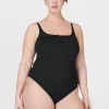 Sweaty Betty Capri Crinkled Scoop Neck Swimsuit