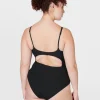 Sweaty Betty Capri Crinkled Scoop Neck Swimsuit
