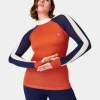 Sweaty Betty Colour Block Merino Base Layer Top
