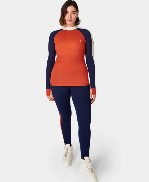 Sweaty Betty Colour Block Merino Base Layer Top
