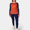 Sweaty Betty Colour Block Merino Base Layer Top