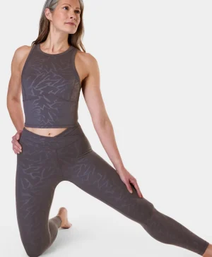 Sweaty Betty Everyday Wrap Waist Leggings Emboss