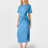 Sweaty Betty Knot Front Midi Dress