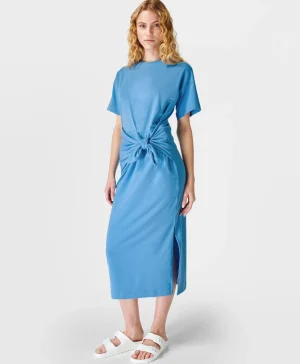 Sweaty Betty Knot Front Midi Dress