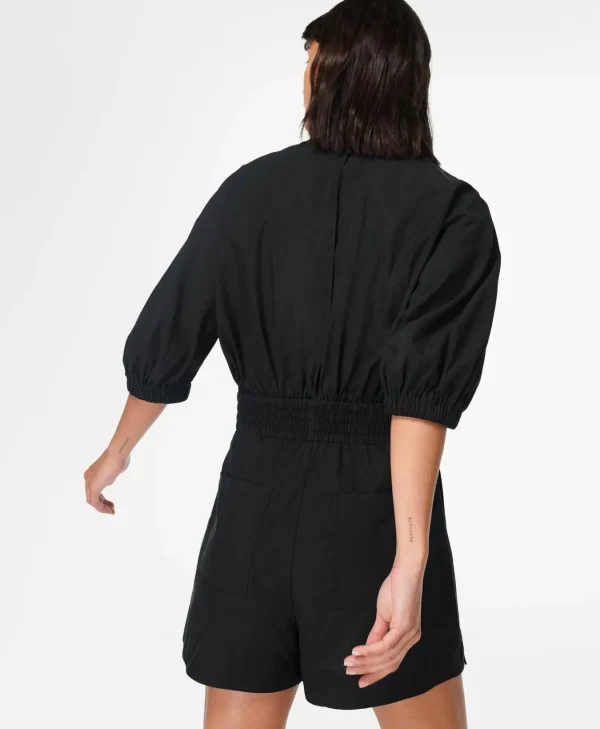 Sweaty Betty Loren Poplin Romper