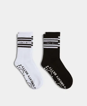 Sweaty Betty Mid Length Ankle Gripper Socks 2 Pack