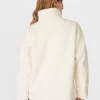Sweaty Betty Plush Fleece Textured Half Zip