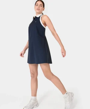 Sweaty Betty Power Match Point Pleat Tennis Dress
