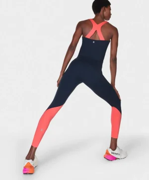 Sweaty Betty Power UltraSculpt High Waist 7/8 Workout Leggings Colourblock