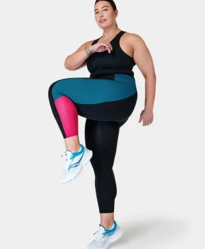Sweaty Betty Power UltraSculpt High-Waisted 7/8 Colour Block Gym Leggings