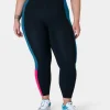 Sweaty Betty Power UltraSculpt High-Waisted 7/8 Colour Block Gym Leggings