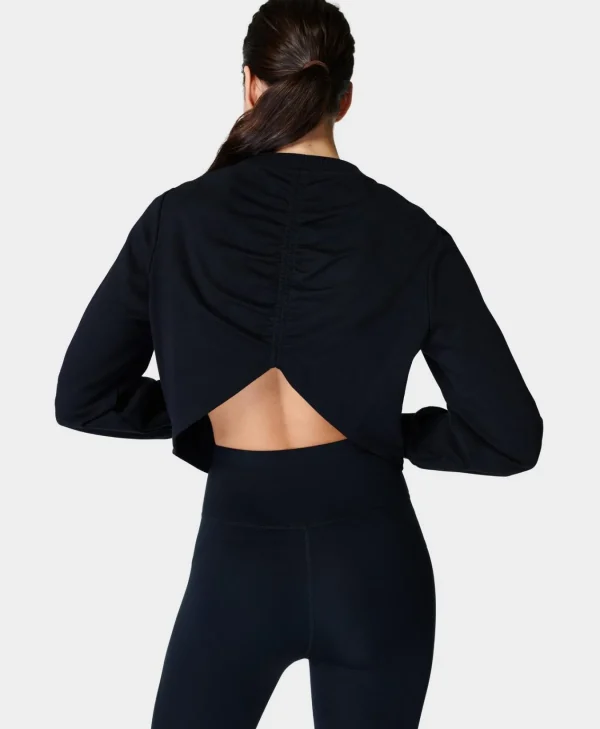 refine_ruched_pullover_0.webp Sweaty Betty Refine Ruched Pullover