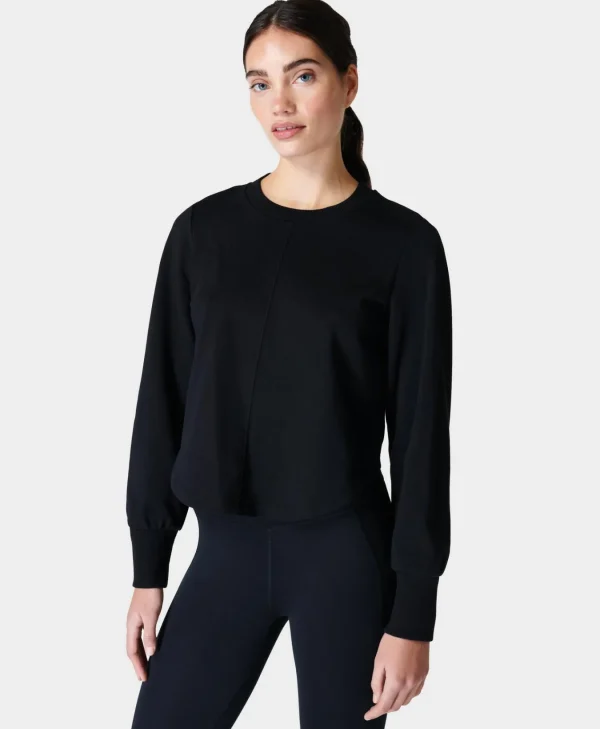 refine_ruched_pullover_1.webp Sweaty Betty Refine Ruched Pullover