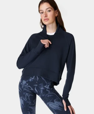 Sweaty Betty Revive Rib Half Zip Pullover