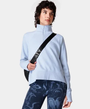 Sweaty Betty Revive Rib Half Zip Pullover