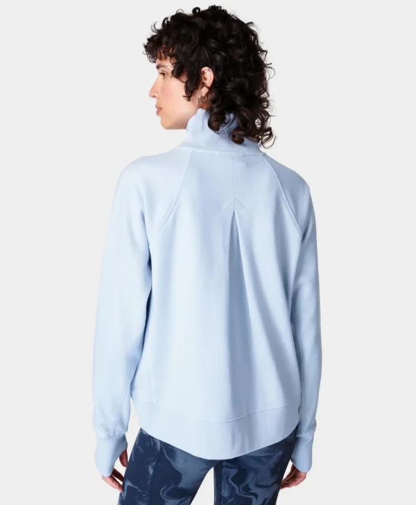 Sweaty Betty Revive Rib Half Zip Pullover