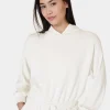Sweaty Betty Sand Wash CloudWeight Crop Hoodie