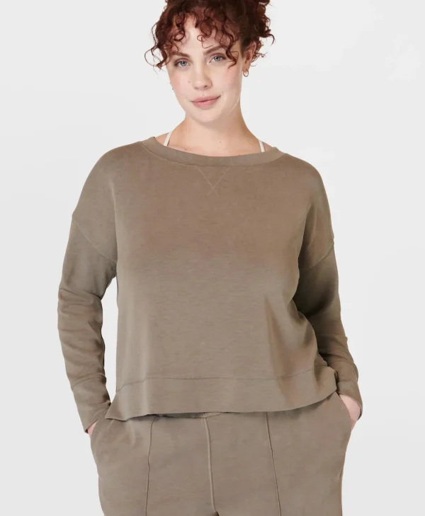 Sweaty Betty Sand Wash CloudWeight Pullover