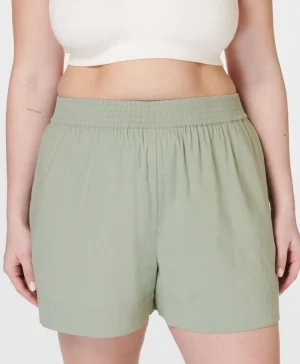 Sweaty Betty Summer Stretch Linen Shorts