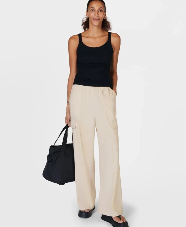 Sweaty Betty Summer Stretch Linen Utility Pant