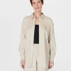 Sweaty Betty Summer Stretch Linen Utility Shirt