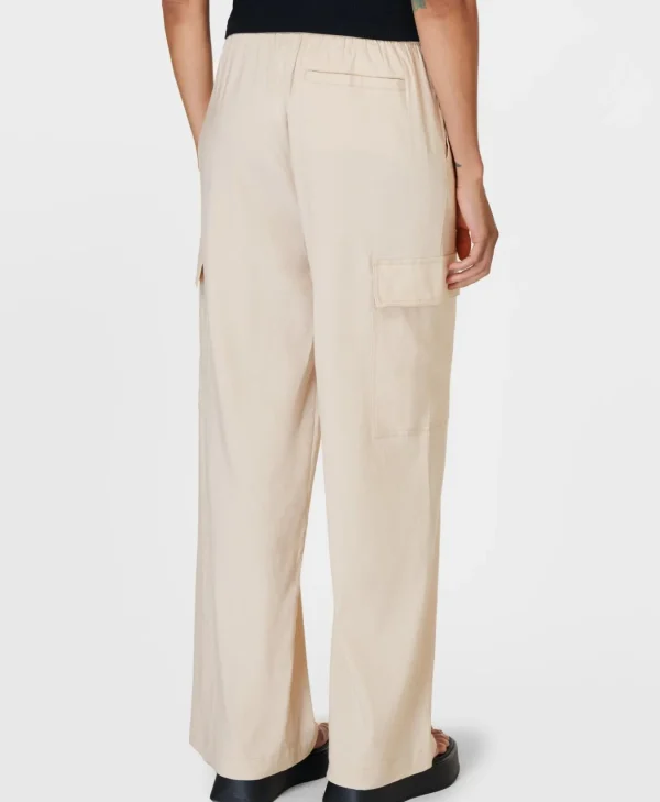 Sweaty Betty Summer Stretch Linen Utility Pant