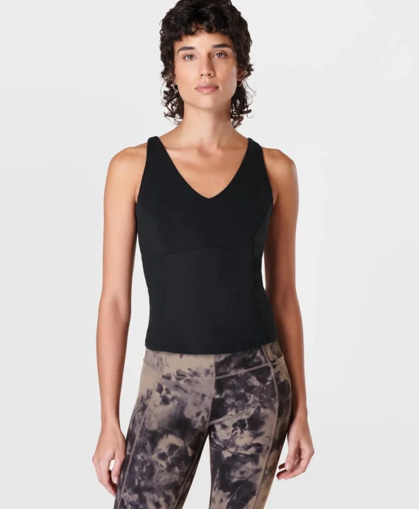 Sweaty Betty Super Soft Picot Lace Strappy Bra Tank
