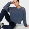Sweaty Betty Tides High Open Weave Sweater