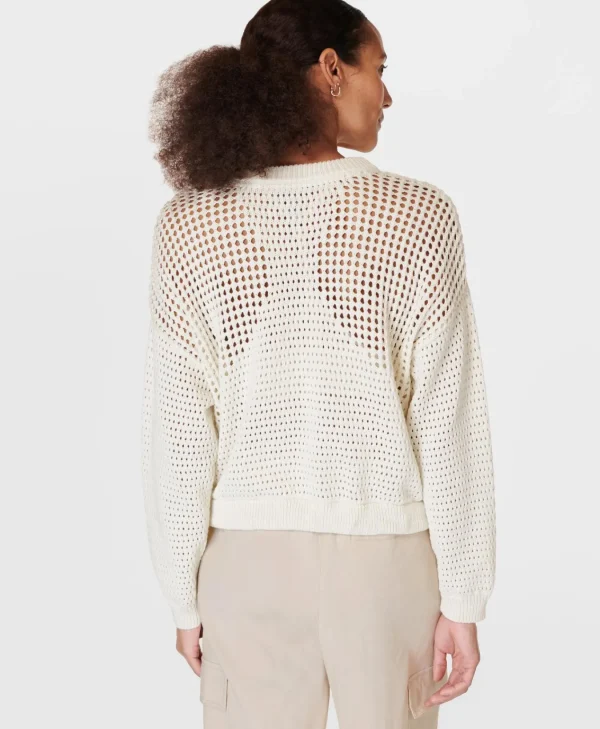 Sweaty Betty Tides High Open Weave Sweater