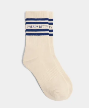 Sweaty Betty Varsity Slogan Socks
